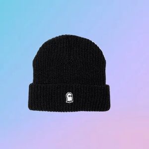 Lonely Ghost - Black Beanie